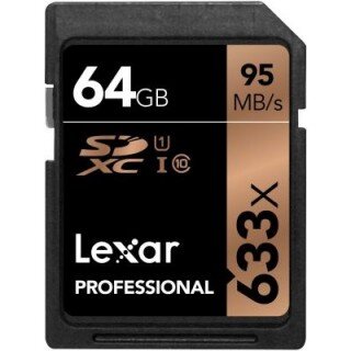 Lexar Professional 633x 64 GB (LSD64GCB1NL633) SD kullananlar yorumlar